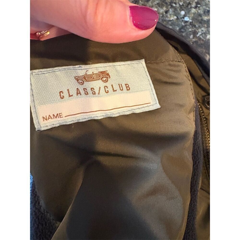3/$15 Classic  Club Boys Green Quilted Vest Size 12-14 Casual Fall Wear - Picture 7 of 9